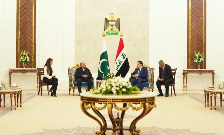 zardari visit iraq - Zardari Visit Iraq Strengthens Bilateral Ties