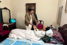 raja zafar - Acting Chairman Visits Raja Zafar for Recovery