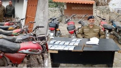 motorcycle theft - Crackdown on Motorcycle Theft in Rawalpindi