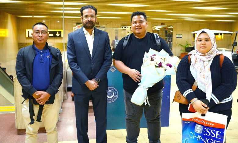 johor assembly - Johor Assembly Delegation Touches Down in Karachi