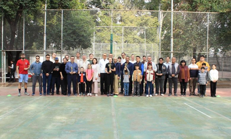 gorodki tournament - Diplomatic Teams Compete in Gorodki Tournament