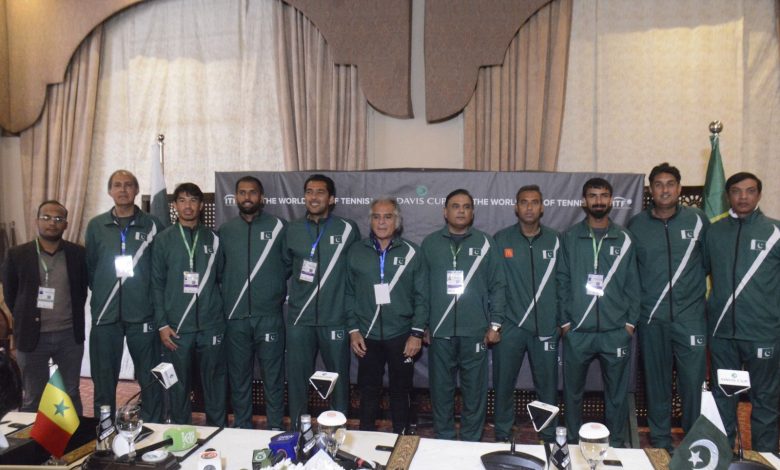 davis cup - Pakistan Prepares to Host Senegal in Davis Cup Tie