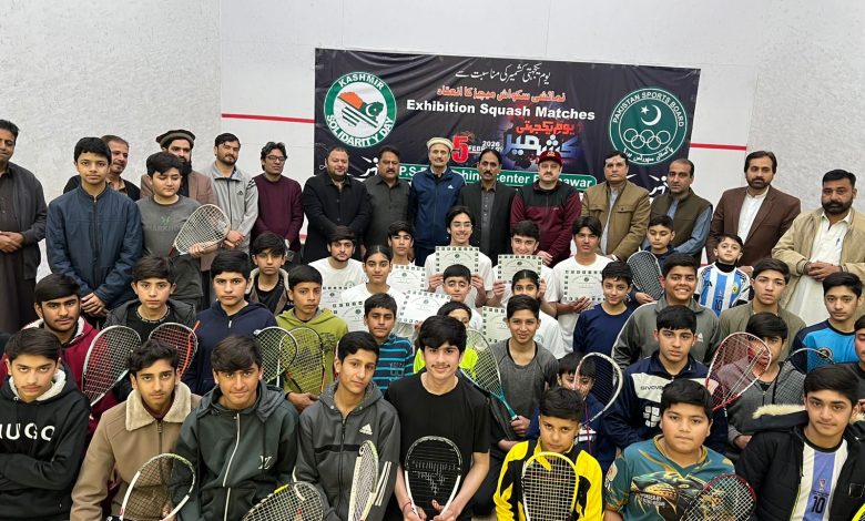 squash tournament - Squash Tournament Unites Youth in Peshawar