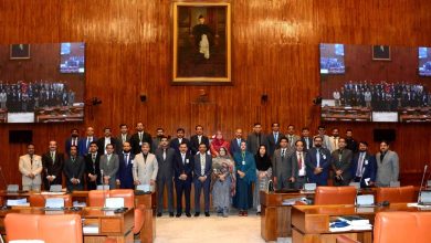 parliament house - Sindh Officers Visit Parliament House Islamabad