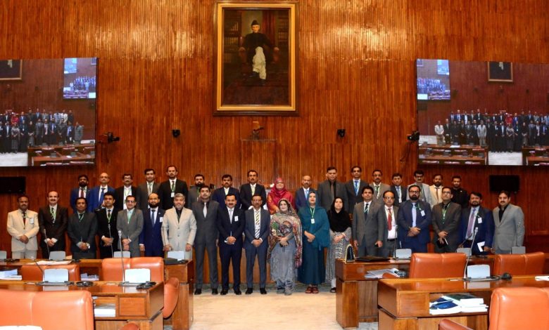 parliament house - Sindh Officers Visit Parliament House Islamabad