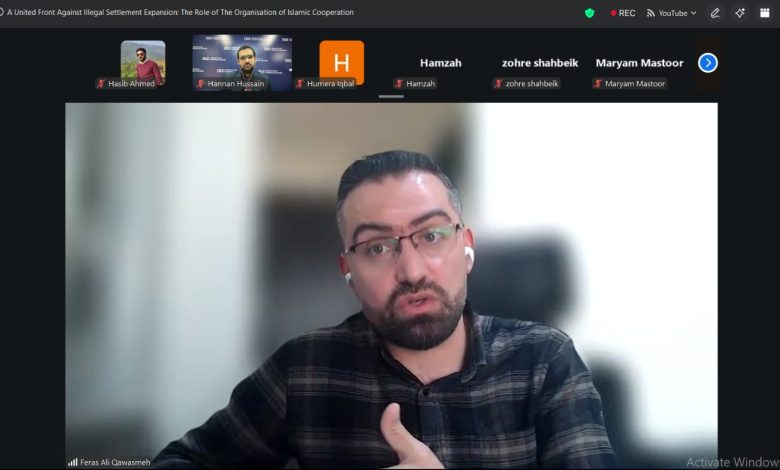 west bank settlements - Driving OIC Momentum Against West Bank Settlements