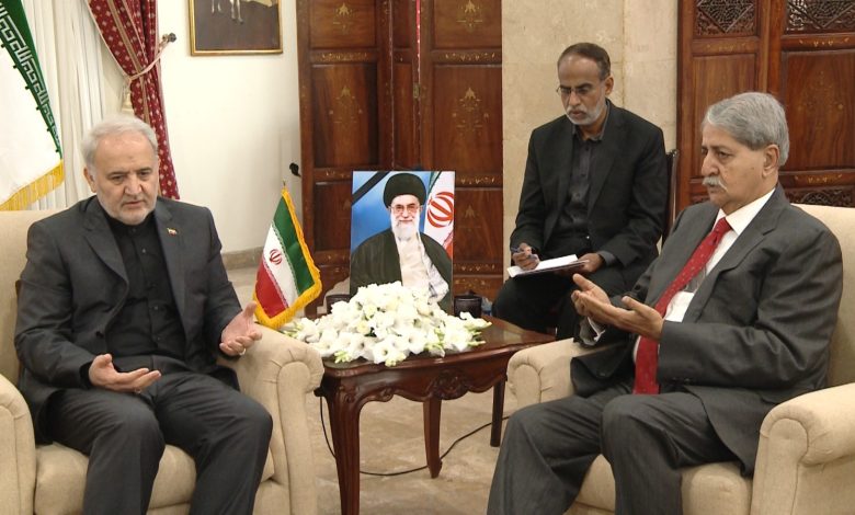 naveed qamar - Naveed Qamar Leads Condolences at Iran Embassy