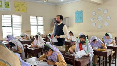 fbise exam center - Inspecting FBISE Exam Center in Dera Murad Jamali