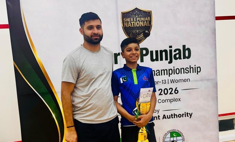 mustafa khan - Mustafa Khan Reaches U-13 Final at Sher-e-Punjab