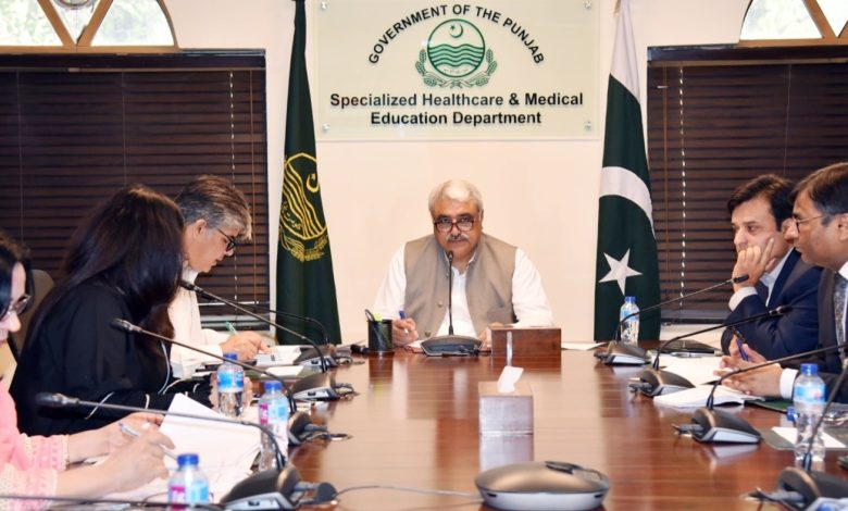health projects - Punjab Accelerates Health Projects Provincewide