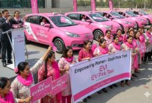 ev pink taxi - Sindh Launches EV Pink Taxi for Women Drivers