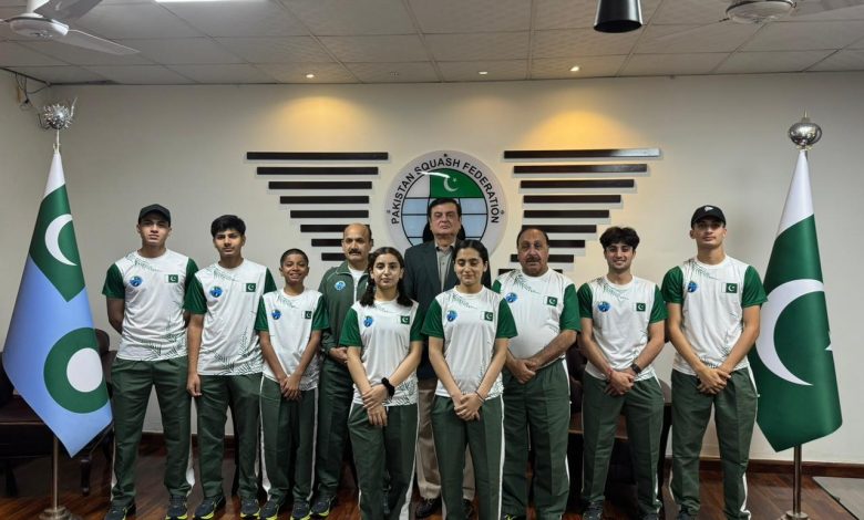 asian junior squash - Pakistan Squad Charges Into Asian Junior Squash