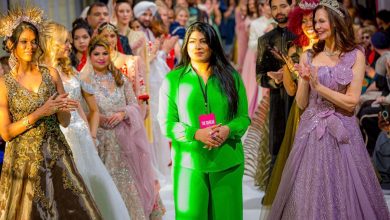 amna inam - Amna Inam promotes Pakistani fashion globally