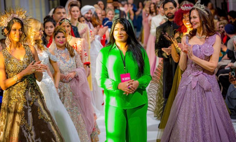 amna inam - Amna Inam promotes Pakistani fashion globally