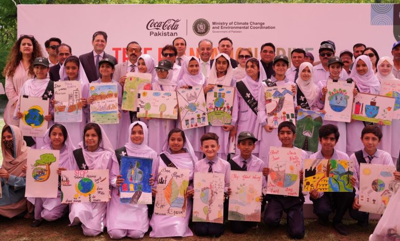 Islamabad's Largest Tree Plantation by Coca-Cola in Response to the call by Ministry of Climate Change for Upscaling Green Pakistan Programme