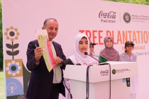 Islamabad's Largest Tree Plantation by Coca-Cola in Response to the call by Ministry of Climate Change for Upscaling Green Pakistan Programme