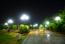 rawal park lighting - Rawal Park lighting boosts evening visits