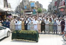 haji habib rahman - Local Leaders Attend Haji Habib Rahman Funeral