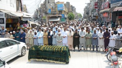 haji habib rahman - Local Leaders Attend Haji Habib Rahman Funeral