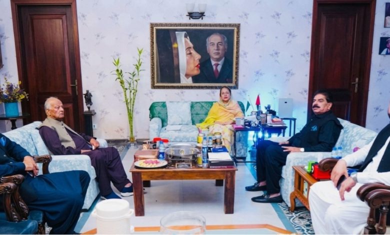 faryal talpur - Faryal Talpur Leads Push to Strengthen PPP