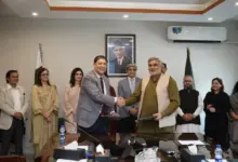 MoFEPT and Nestlé Pakistan officials at LoU signing ceremony in Islamabad