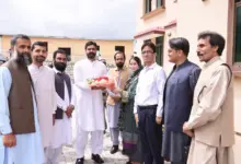 Deputy Commissioner Abbottabad Captain retd Sarmad Saleem at COMSATS Abbottabad Campus event