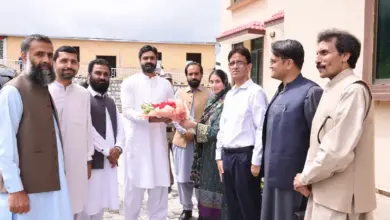 Deputy Commissioner Abbottabad Captain retd Sarmad Saleem at COMSATS Abbottabad Campus event