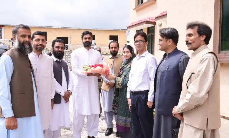 Deputy Commissioner Abbottabad Captain retd Sarmad Saleem at COMSATS Abbottabad Campus event