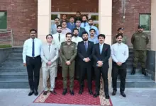 CPO Hassan Mushtaq Sakhira during visit to CCD Rawalpindi office
