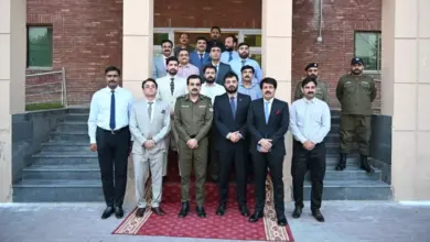 CPO Hassan Mushtaq Sakhira during visit to CCD Rawalpindi office