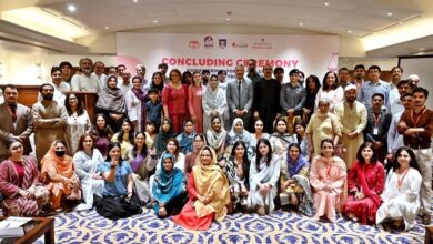 EWG project ceremony on women empowerment and girls education in Islamabad