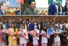 Students attending FBISE matric results ceremony in Islamabad