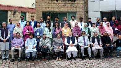 HEC Chairman Prof Dr Niaz Ahmad Akhtar awarding certificates to IPFP Fellows at NAHE closing ceremony