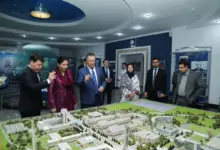 Wajiha Qamar meeting Professor Zhanseit Tuimebayev at Al-Farabi Kazakh National University in Almaty