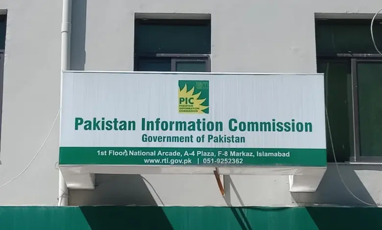 Pakistan Information Commission order on National Assembly lawyers payments