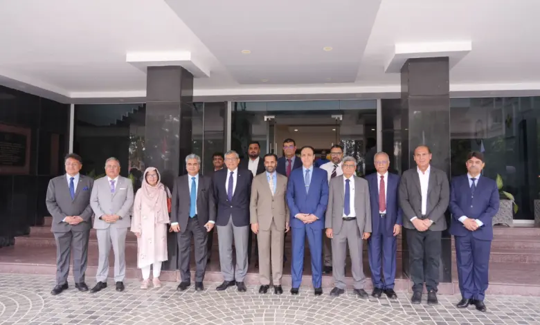 Federal Health Minister Mustafa Kamal addressing the NIH Board of Governors