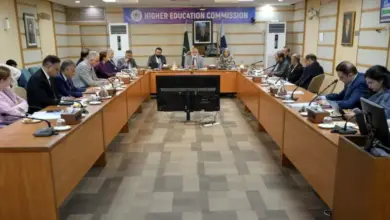 HEC Chairman Dr Niaz Ahmad Akhtar chairing a meeting of Pakistani member universities of the CPEC Consortium