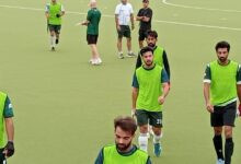 Pakistan hockey players training at PHF World Cup camp in Lahore