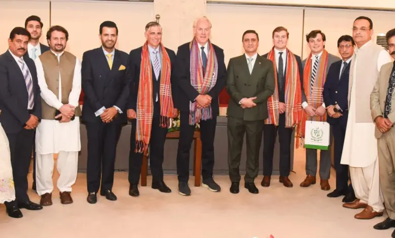 Barrister Danyal Chaudhry speaking on Pakistan-US parliamentary ties