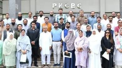 PMAS-AAUR faculty members at the closing ceremony of Artificial Intelligence for Everyone training