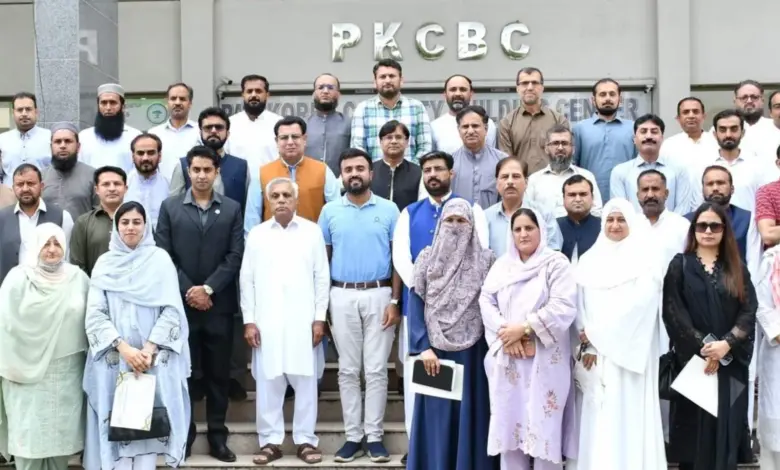 PMAS-AAUR faculty members at the closing ceremony of Artificial Intelligence for Everyone training