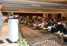 Senate Chairman Syed Yousaf Raza Gilani addressing World Population Day 2026 ceremony in Islamabad