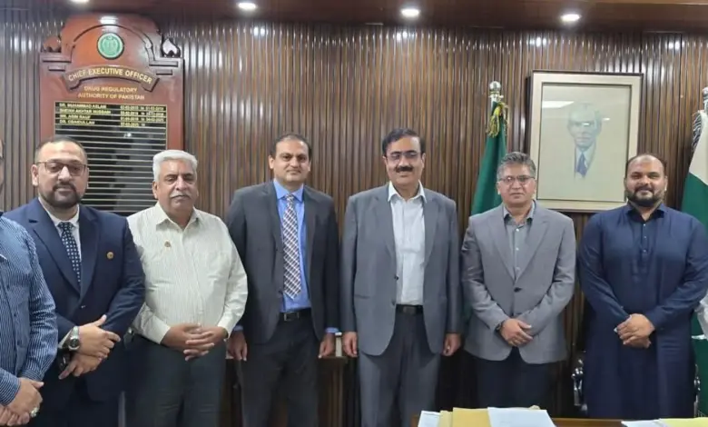 PPA delegation meeting DRAP CEO Dr Obaid Ullah Malik