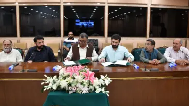 PRA Pakistan and National Assembly Secretariat officials at Parliament House agreement ceremony