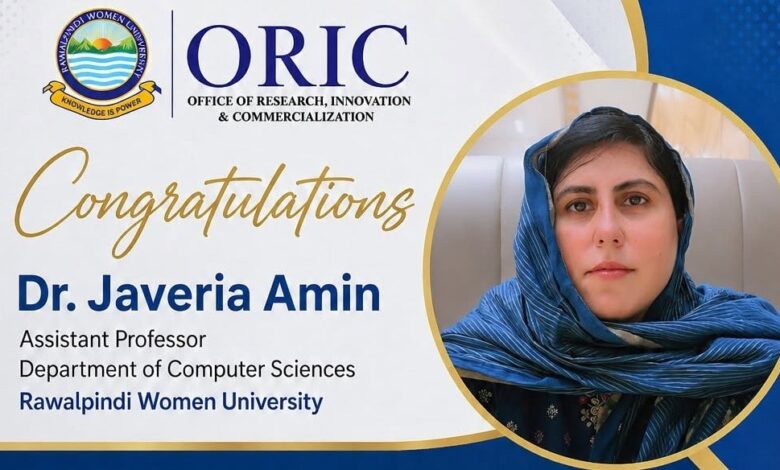 Dr Javeria Amin receives a QML research grant for medical AI
