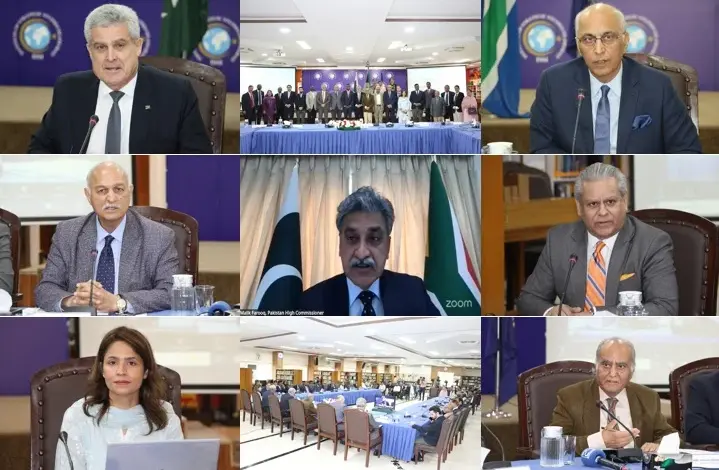 Speakers at ISSI and PAIDAR event commemorating South Africa National Day and Nelson Mandela International Day in Islamabad