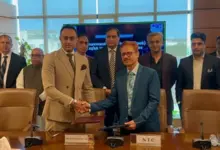Representatives of Data Vault Pakistan and NTC at the signing ceremony for sovereign AI services