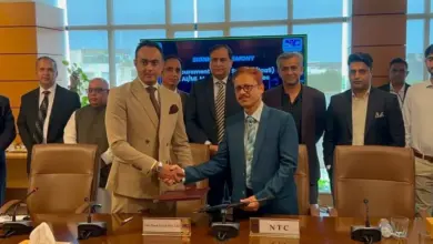 Representatives of Data Vault Pakistan and NTC at the signing ceremony for sovereign AI services