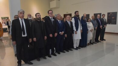 Barrister Aqeel Malik and Emin Cohodarevic at Islamabad ceremony marking the Srebrenica genocide
