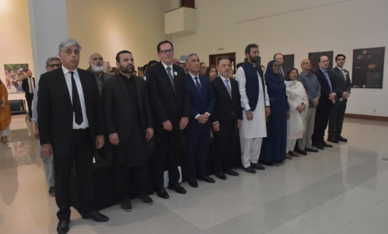 Barrister Aqeel Malik and Emin Cohodarevic at Islamabad ceremony marking the Srebrenica genocide